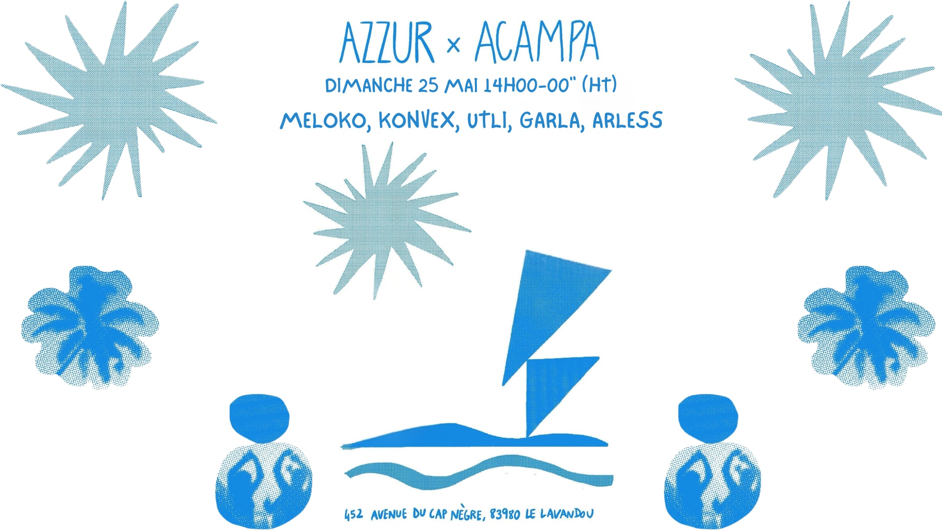 Azzur Beach Party X Acampa Cover