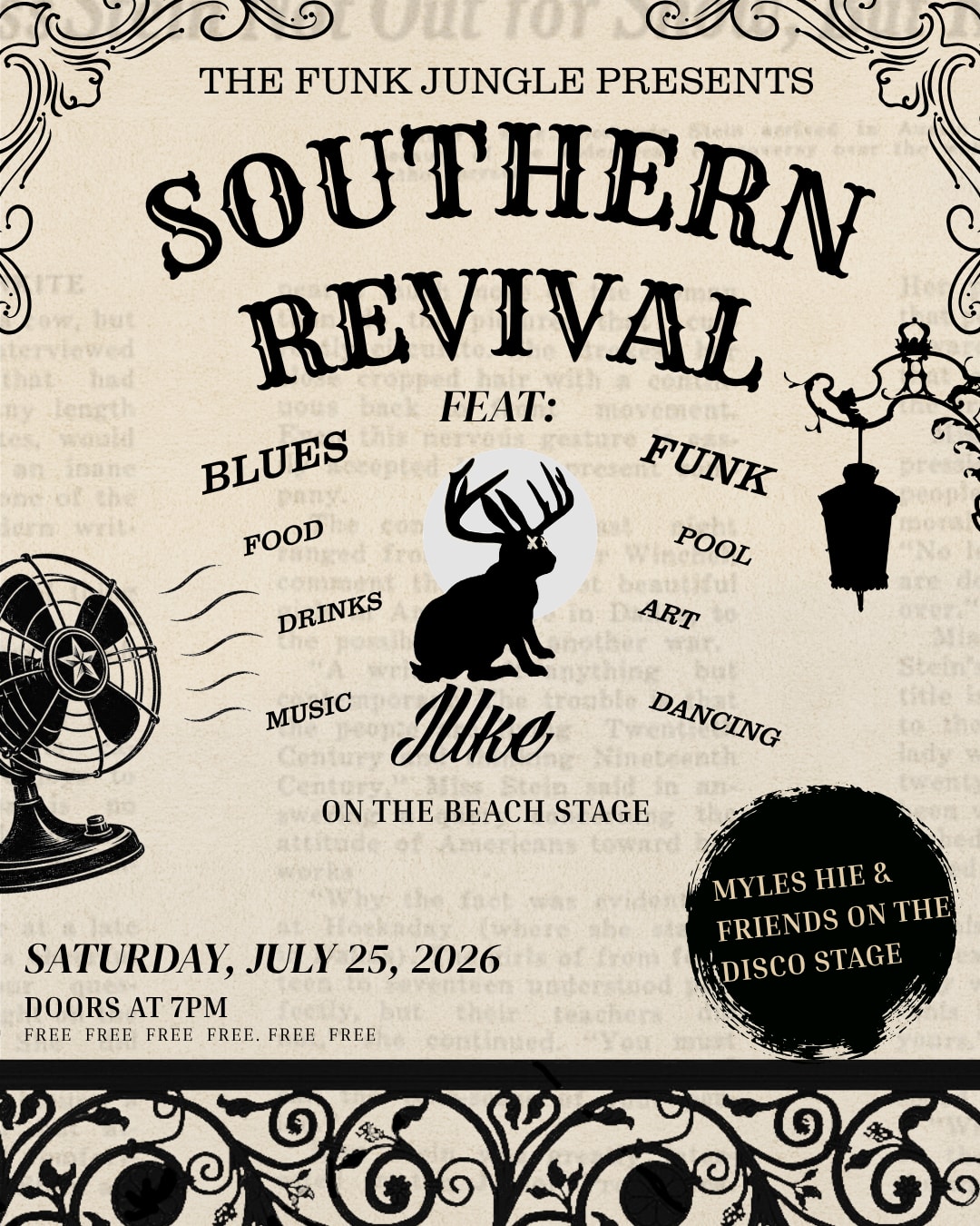 The Funk Jungle: Southern Revival Ft Juke & Myles Hie Cover