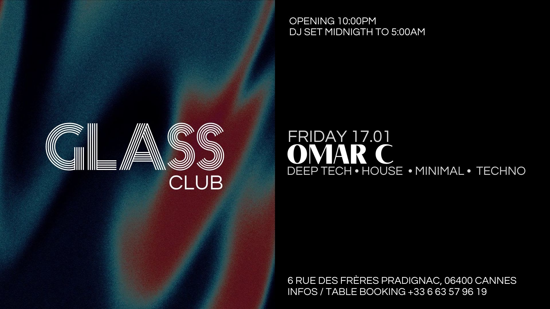 Friday 18.01 • Omar C Cover