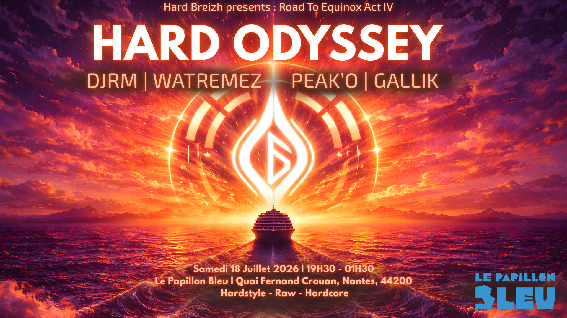Road To Equinox • Hard Odyssey Cover