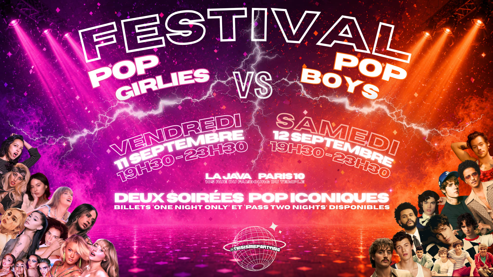 Pop Girlies Vs Pop Boys Festival Paris Cover