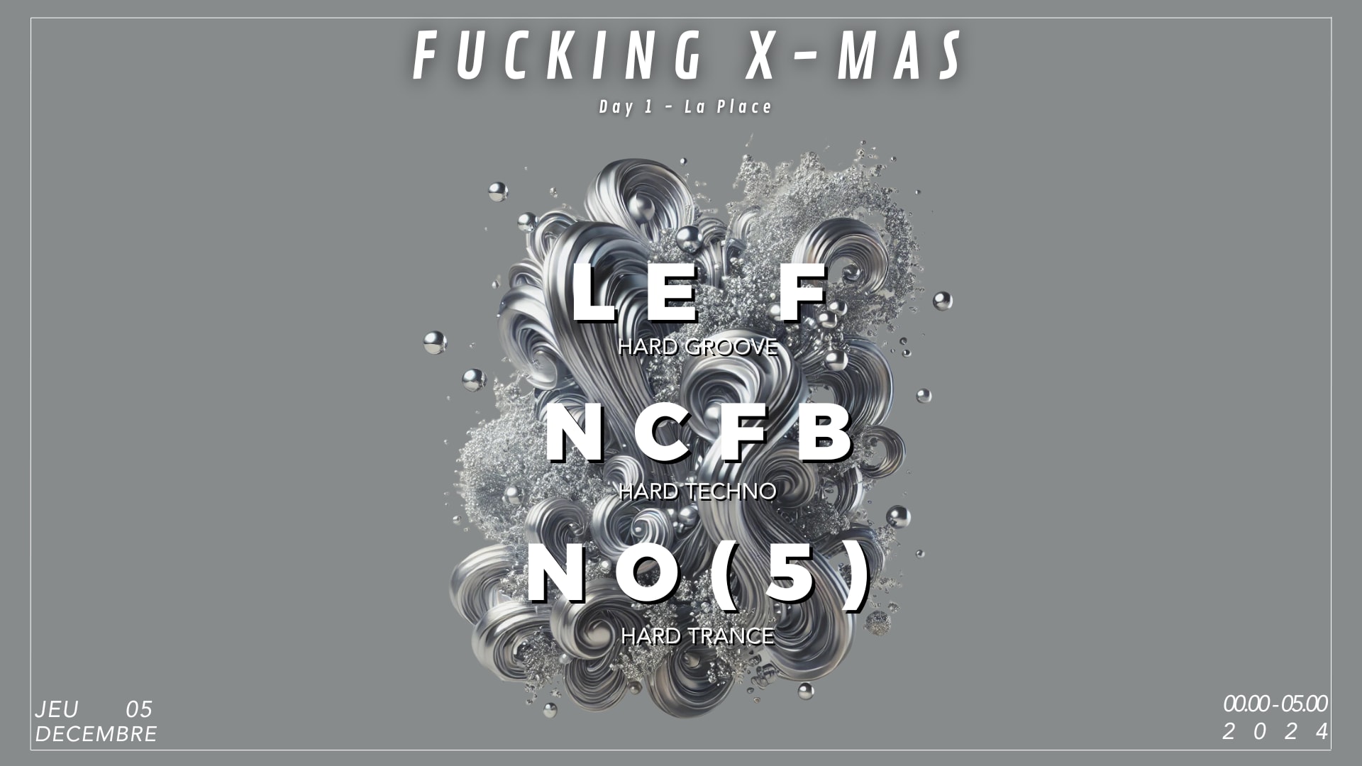 F*Cking X-Mas - Day 1 Cover