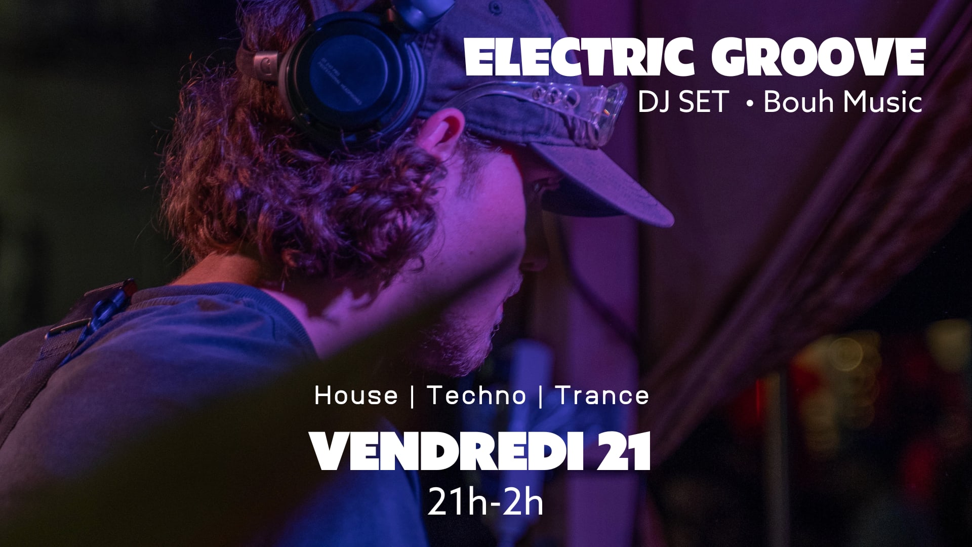 Electric Groove-Dj Set By Bouh Music (House, Techno,Trance) Cover