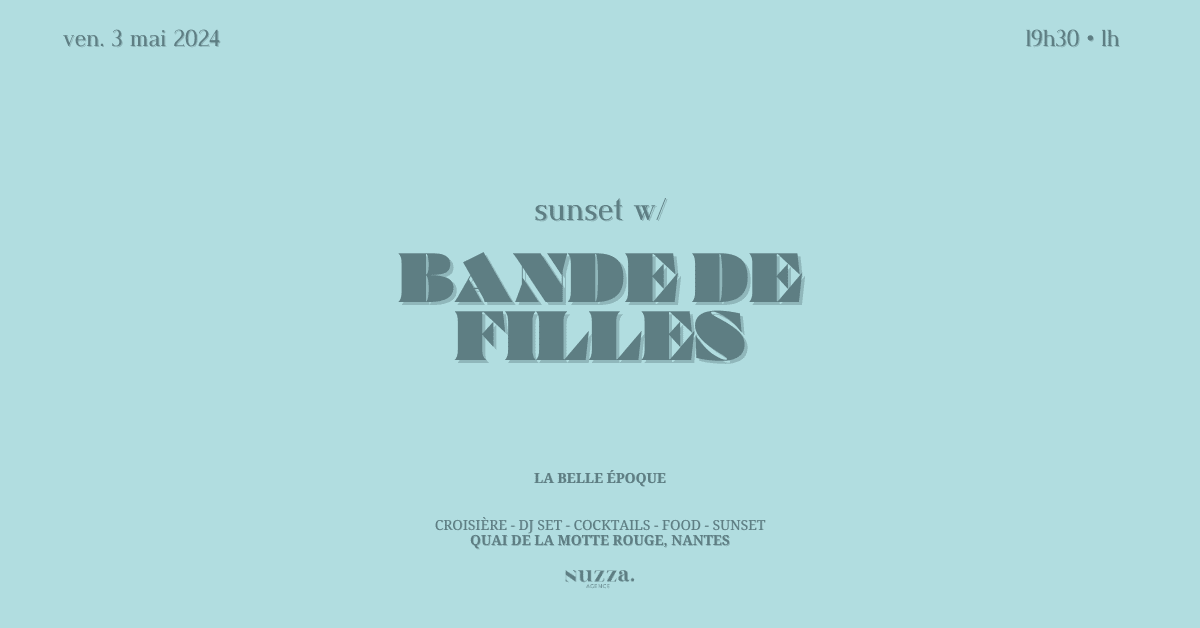 La Belle Époque ～ Opening 2024 : Bande De Filles Cover
