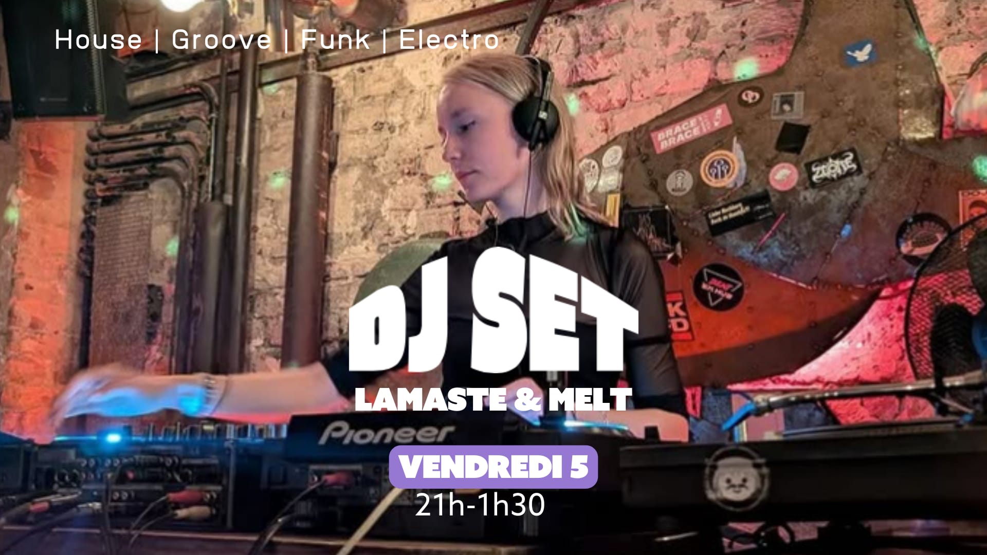 Dj Set Groove & Funk - Lamaste & Melt Cover