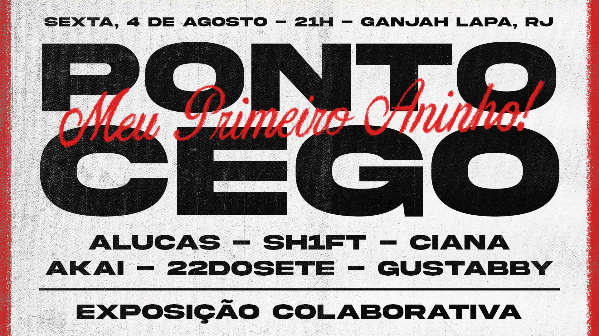 Ponto Cego - Um Ano Cover