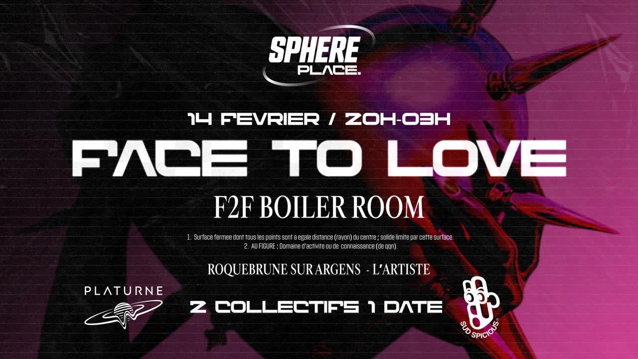 Face To Love (F2f Boiler Room/Saint Valentin Edition) Cover