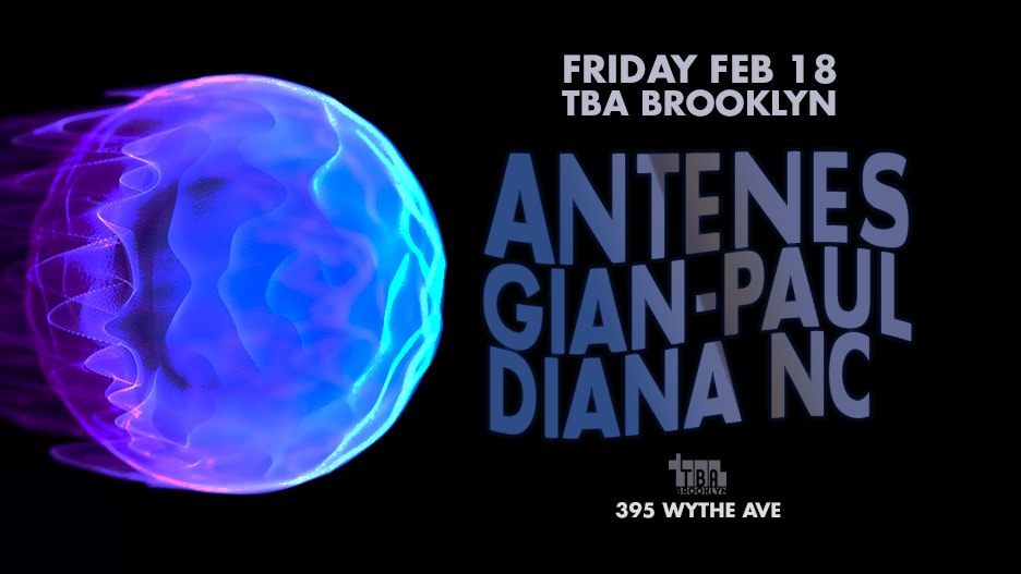 Friday: Antenes, Gian-Paul, Diana Nc Cover