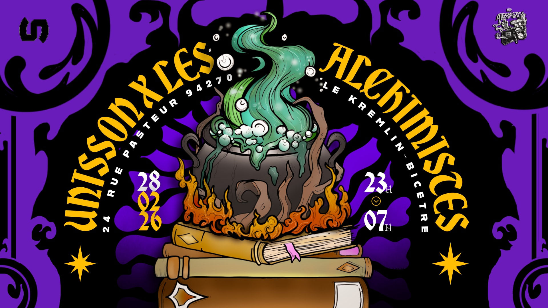 Unisson X Les Alchimistes Cover