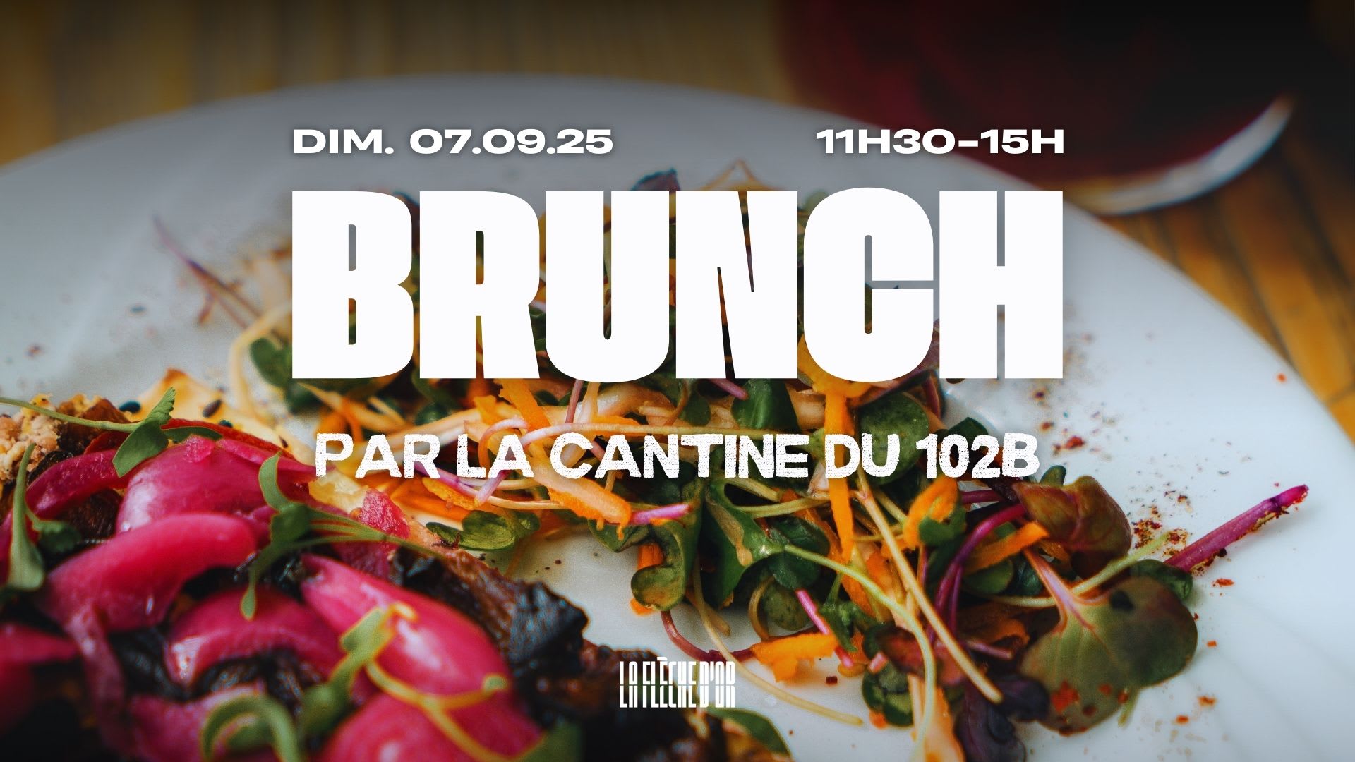 Brunch À La Flèche D'or ! Cover