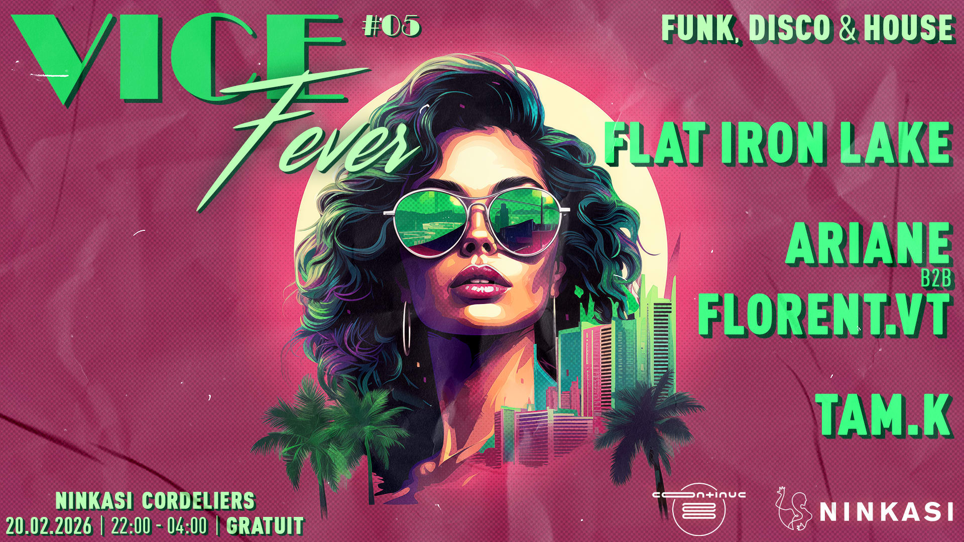 Vice Fever #5 I Continue ? Records X Ninkasi Cordeliers Cover