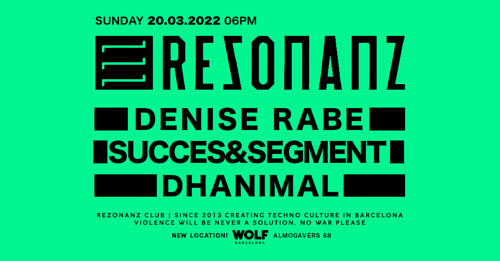 Rezonanz [20.03.22] Cover