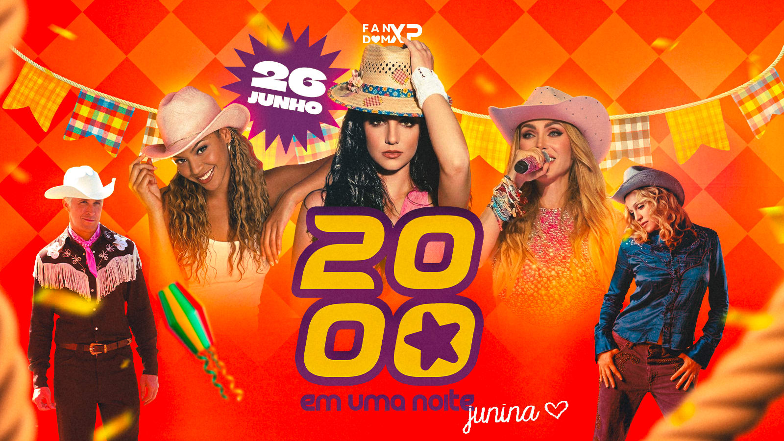 2000 Em Uma Noite Junina: Pop • Nostalgia • Hits 2000 Cover