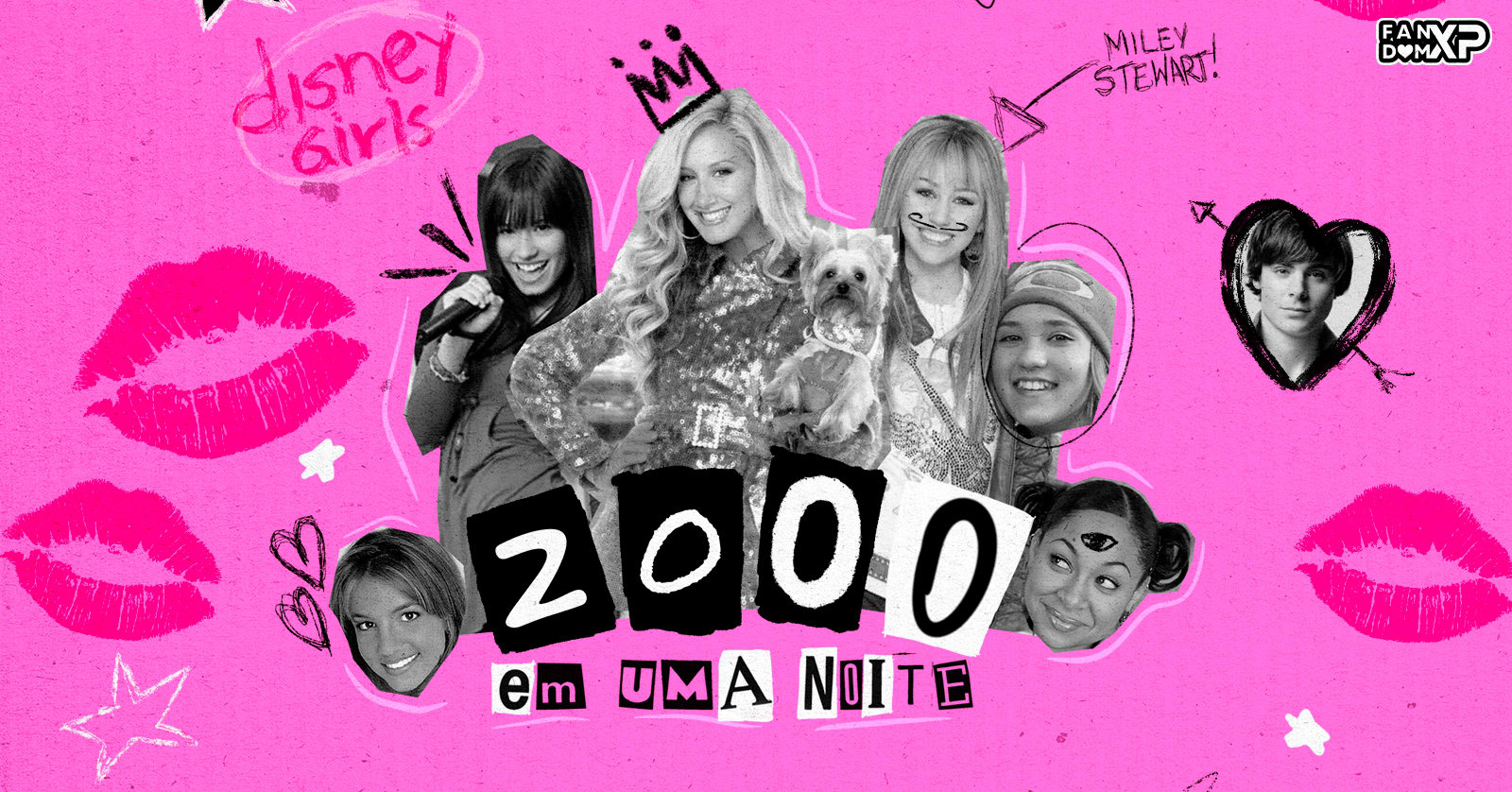 Fandom Xp: 2000 Em Uma Noite - Disney Girls Cover