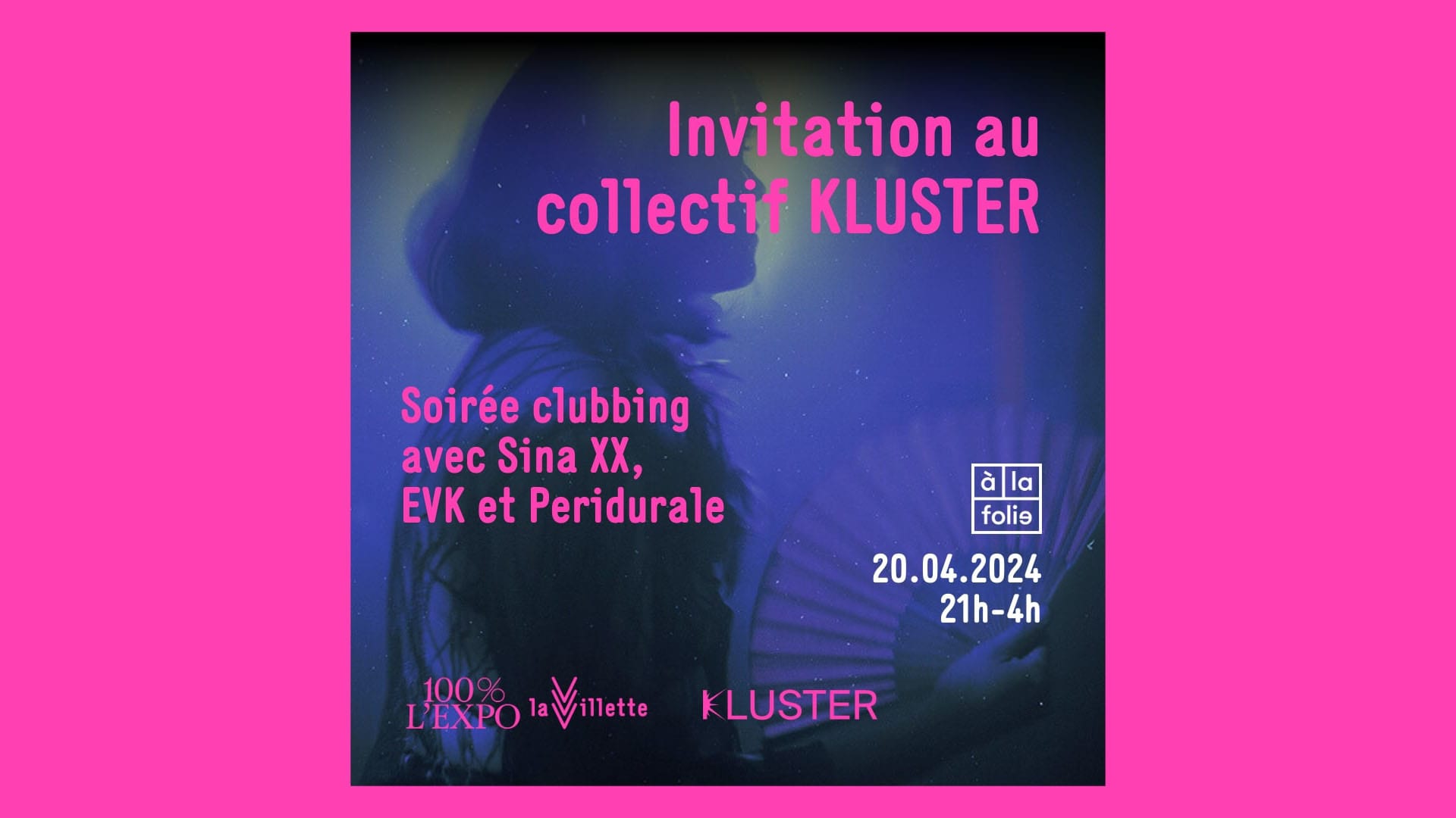 100% L'expo - Format Nuit [Kluster Collectif] Cover