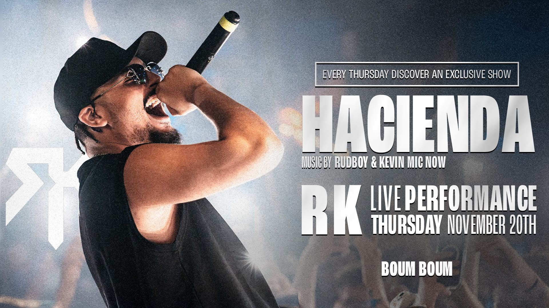 Rk Showcase At Hacienda Boum Boum - 20/11 Cover