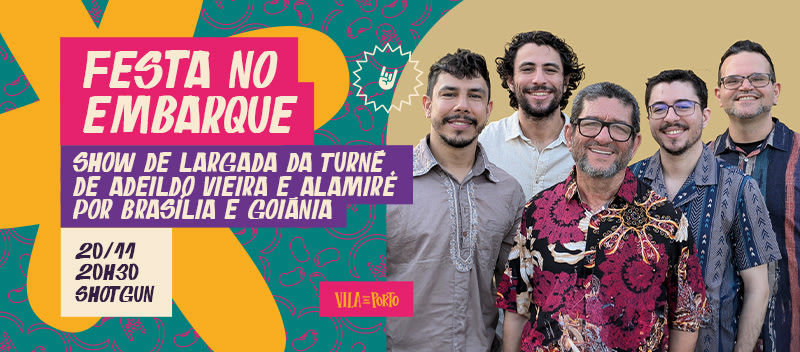 Festa No Embarque // Show Adeiildo Vieira E Alamiré Cover