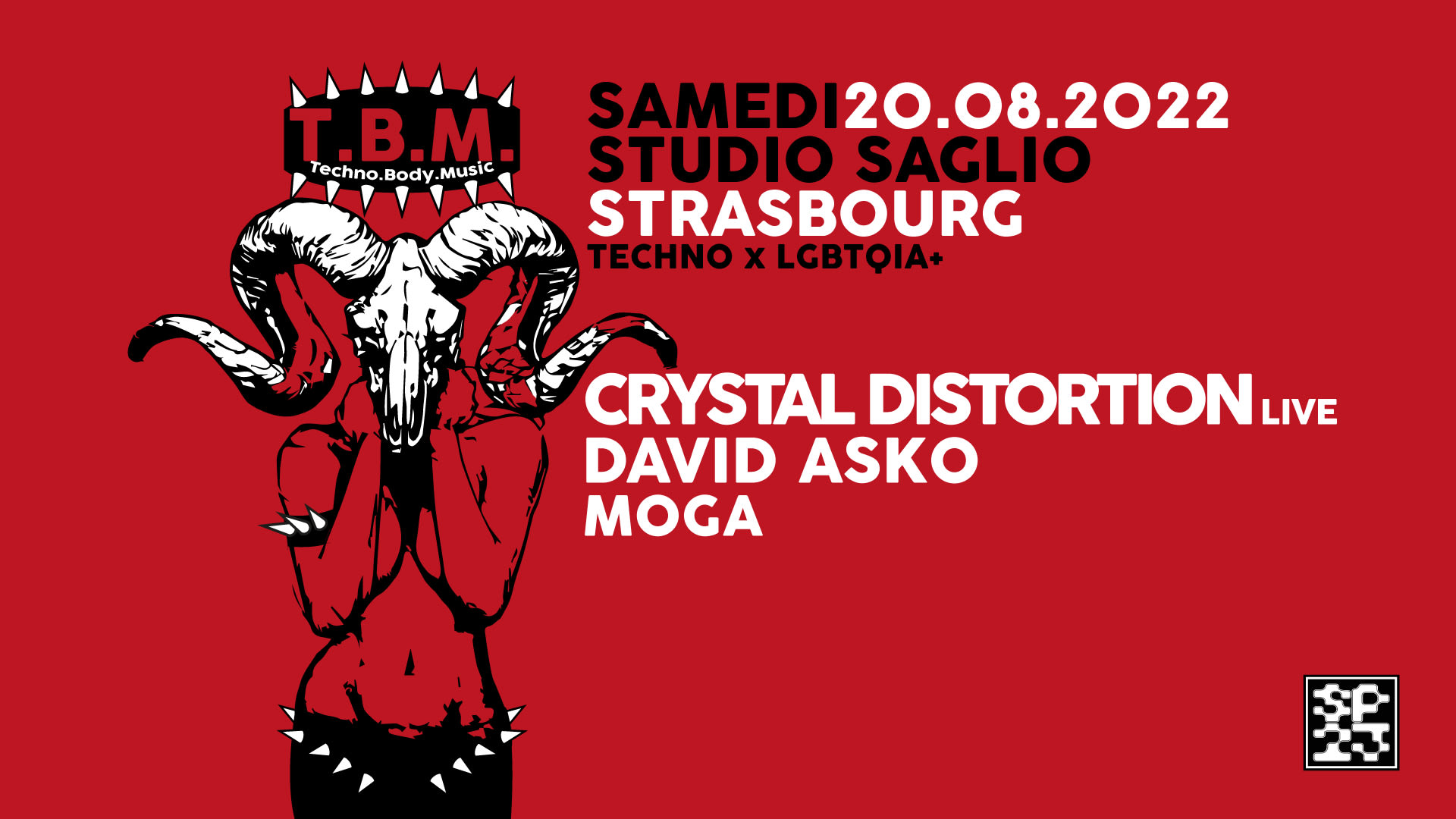 Tbm - Crystal Distortion - Studio Saglio (Strasbourg) Cover