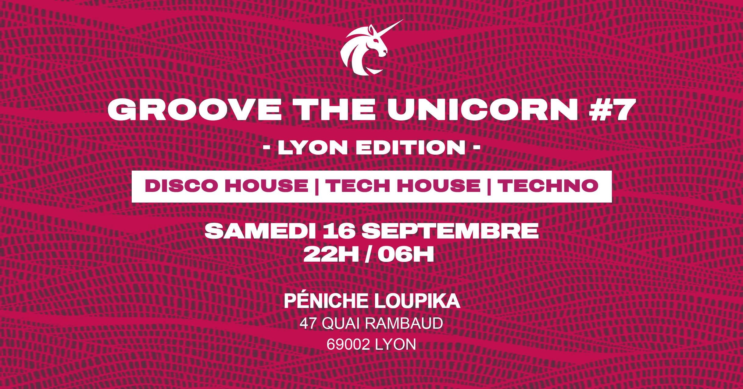 Groove The Unicorn #07 - Loupika X Unicorn Records Cover