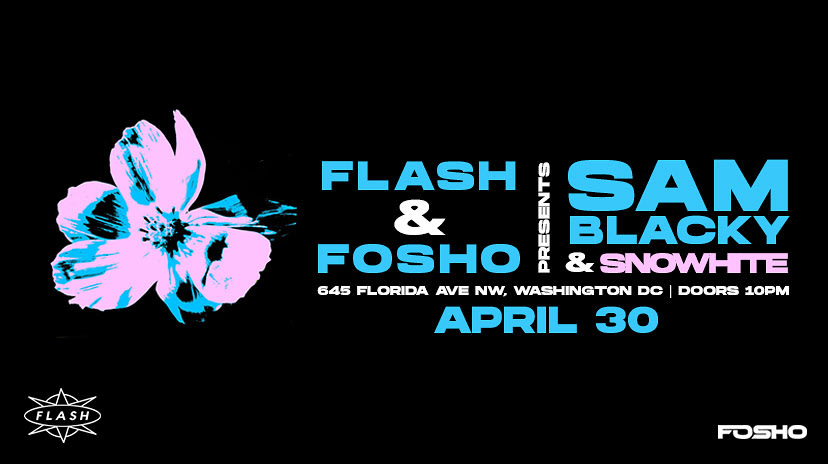 Flash & Fosho Presents Sam Blacky Cover