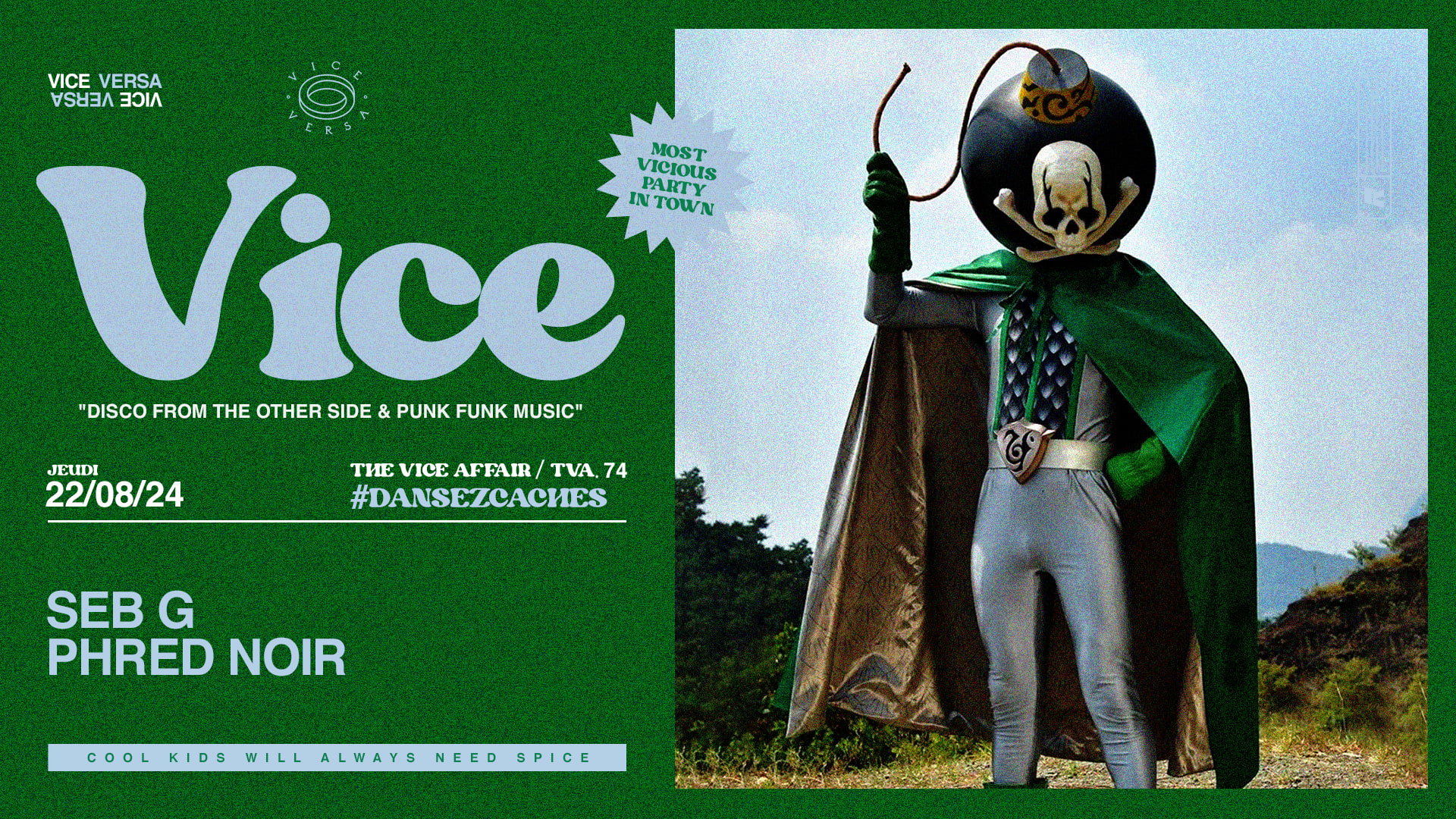 Vice : Seb G & Phred Noir Cover