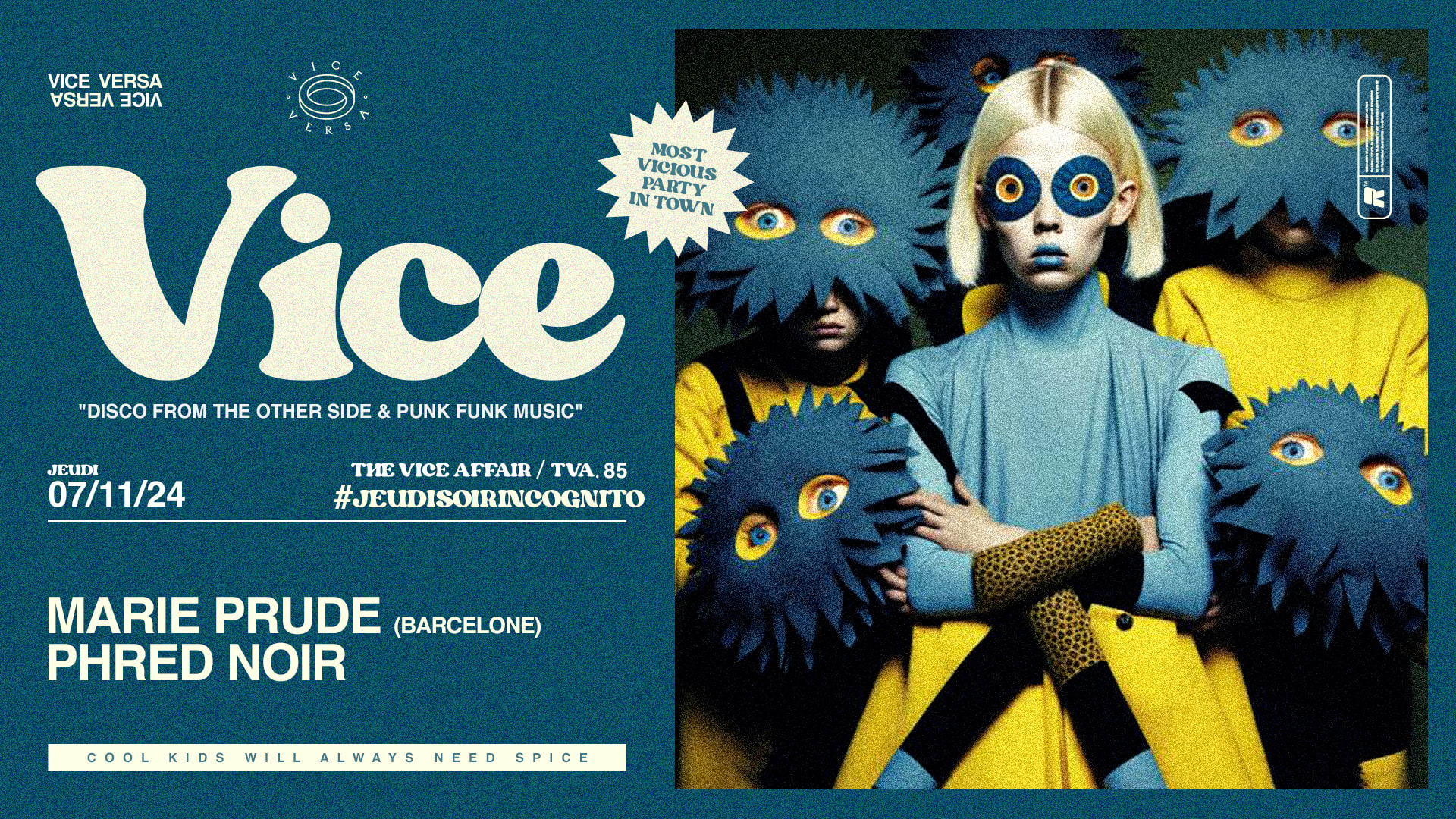 Vice : Marie Prude & Phred Noir Cover