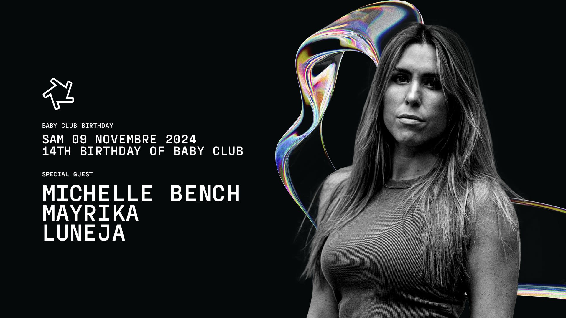 14th Birthday Baby Club : Michelle Bench + Mayrika + Luneja Cover