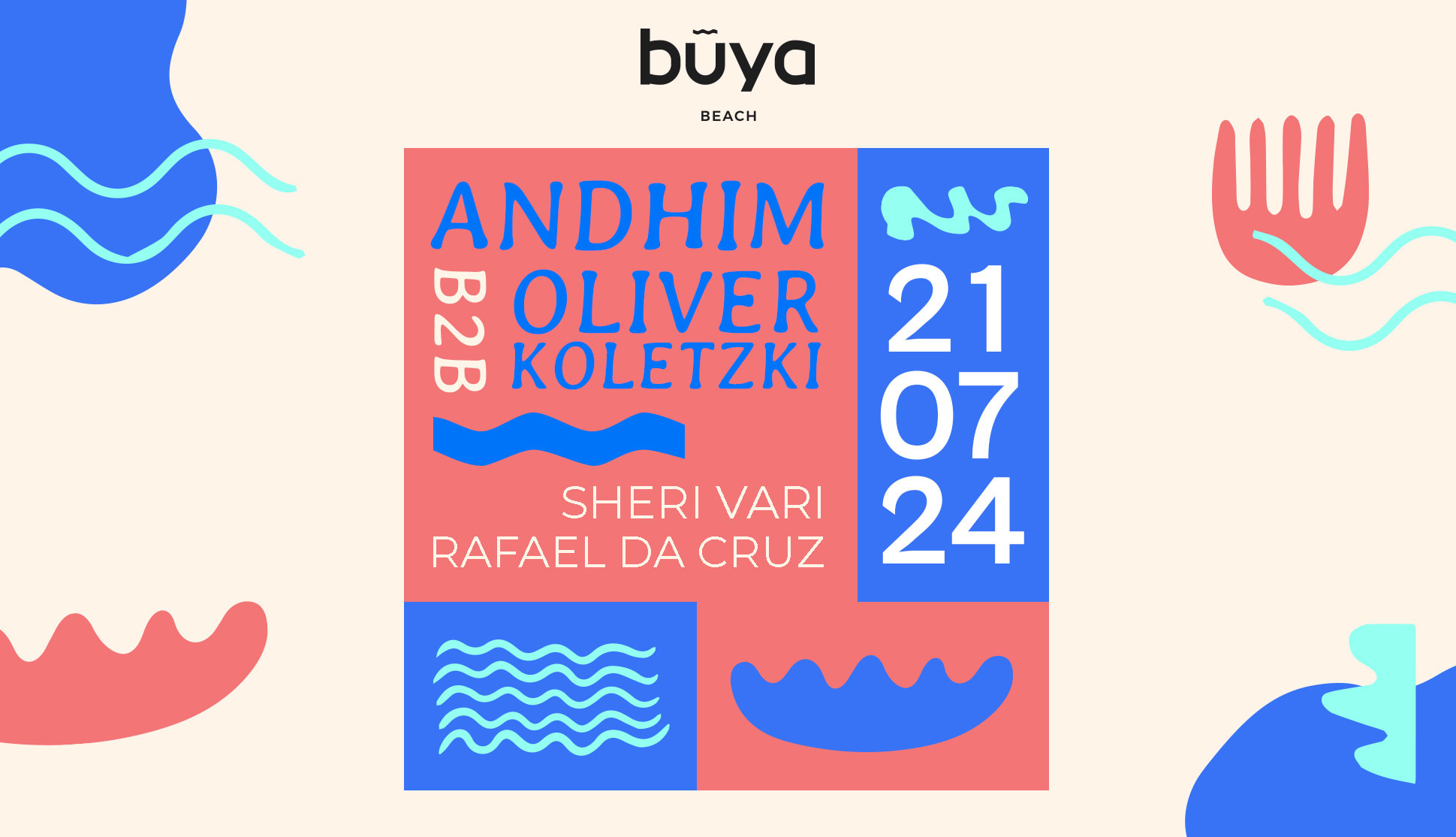 Buya Beach W/ Andhim B2b Oliver Koletzki Cover
