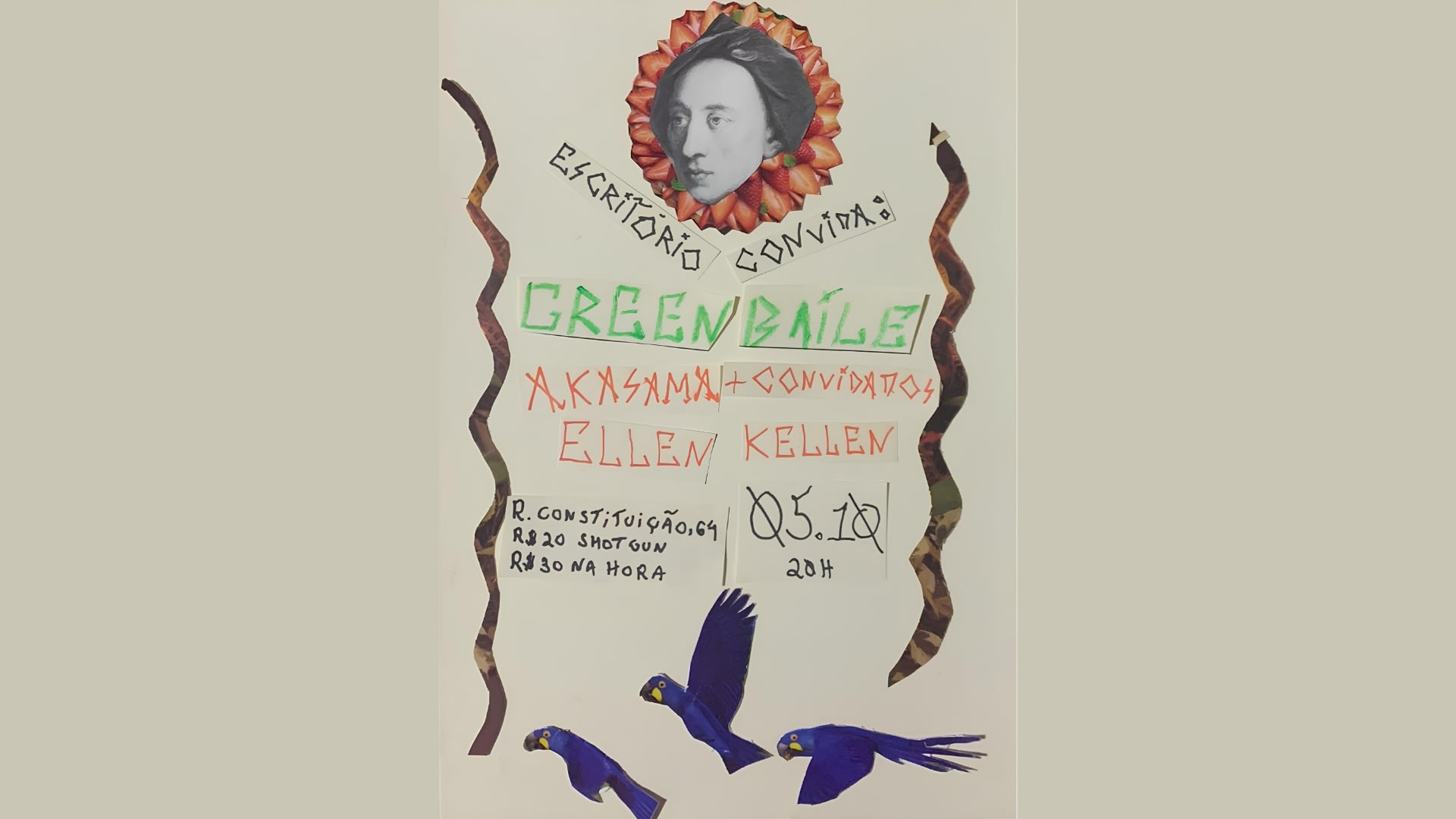 Escritório Convida Green Baile • Akasama • Ellen Kellen Cover