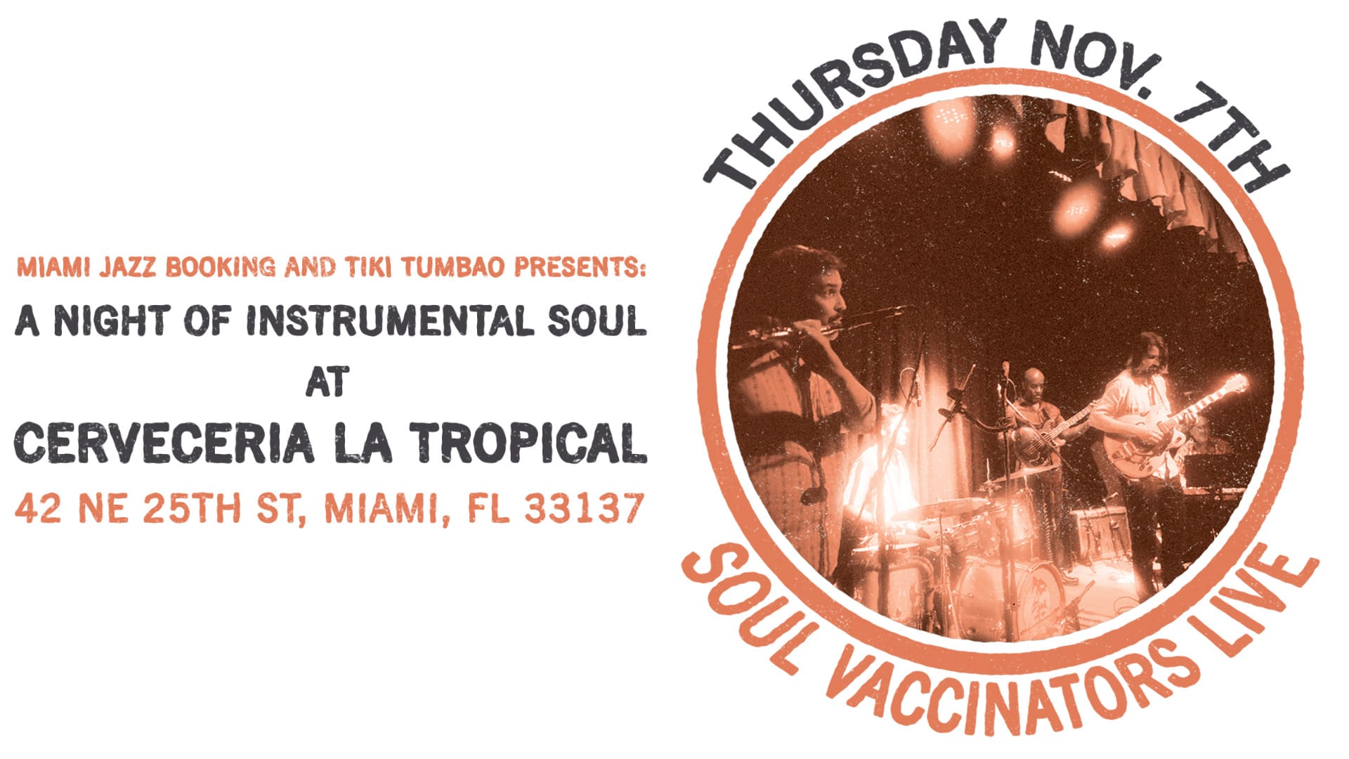 Soul Vaccinators At La Tropical Cover