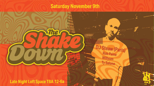 The Shakedown : Dj Steaw Cover