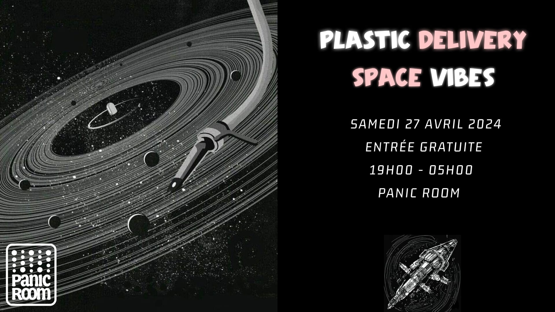 Plastic/Vibes X Space Delivery Cover