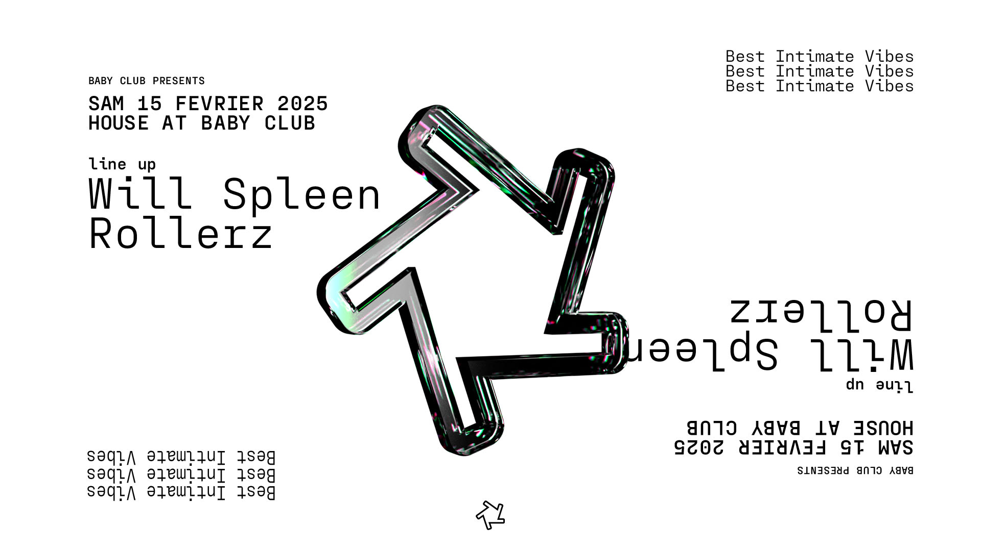 House At Baby Club : Will Spleen + Rollerz Cover