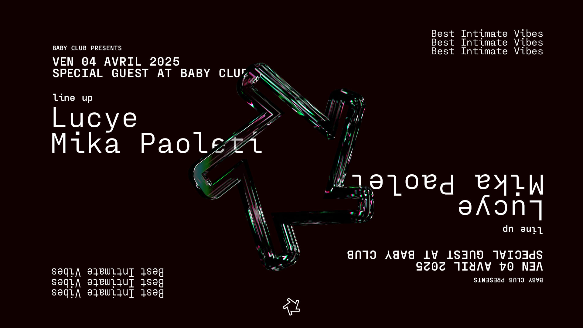 Special Guest At Baby Club : Lucye + Mika Paoleti Cover