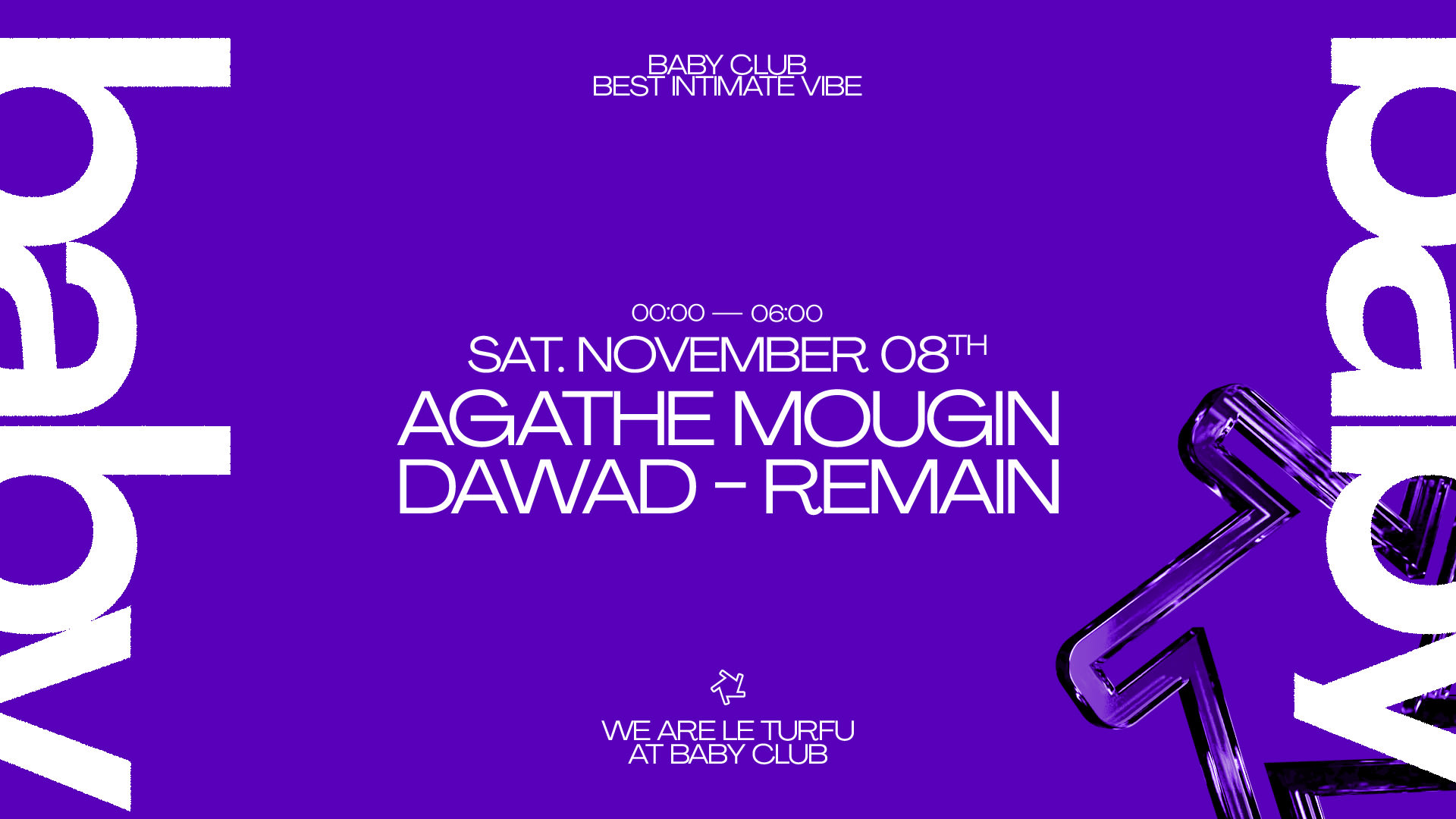 We Are Le Turfu : Agathe Mougin + Dawad + Remain Cover