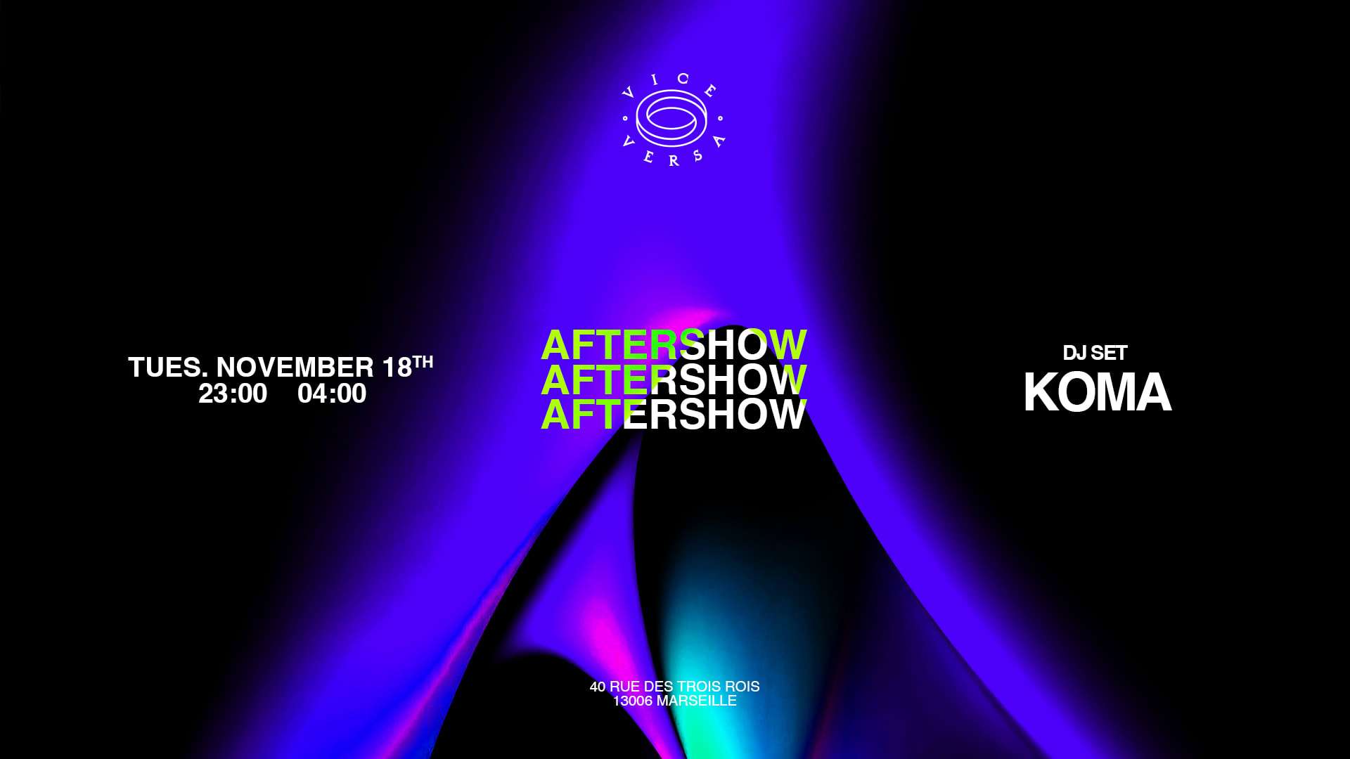 Aftershow Cover