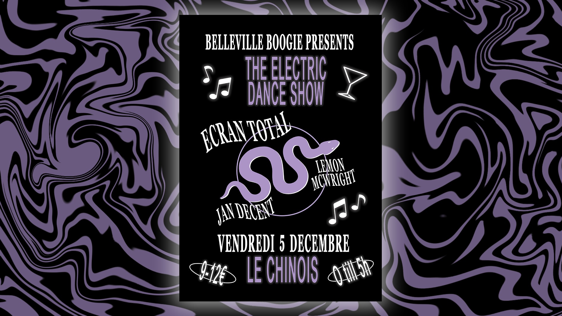 Belleville Boogie : Ecran Total, Jan Decent, Lemon Mcwright Cover