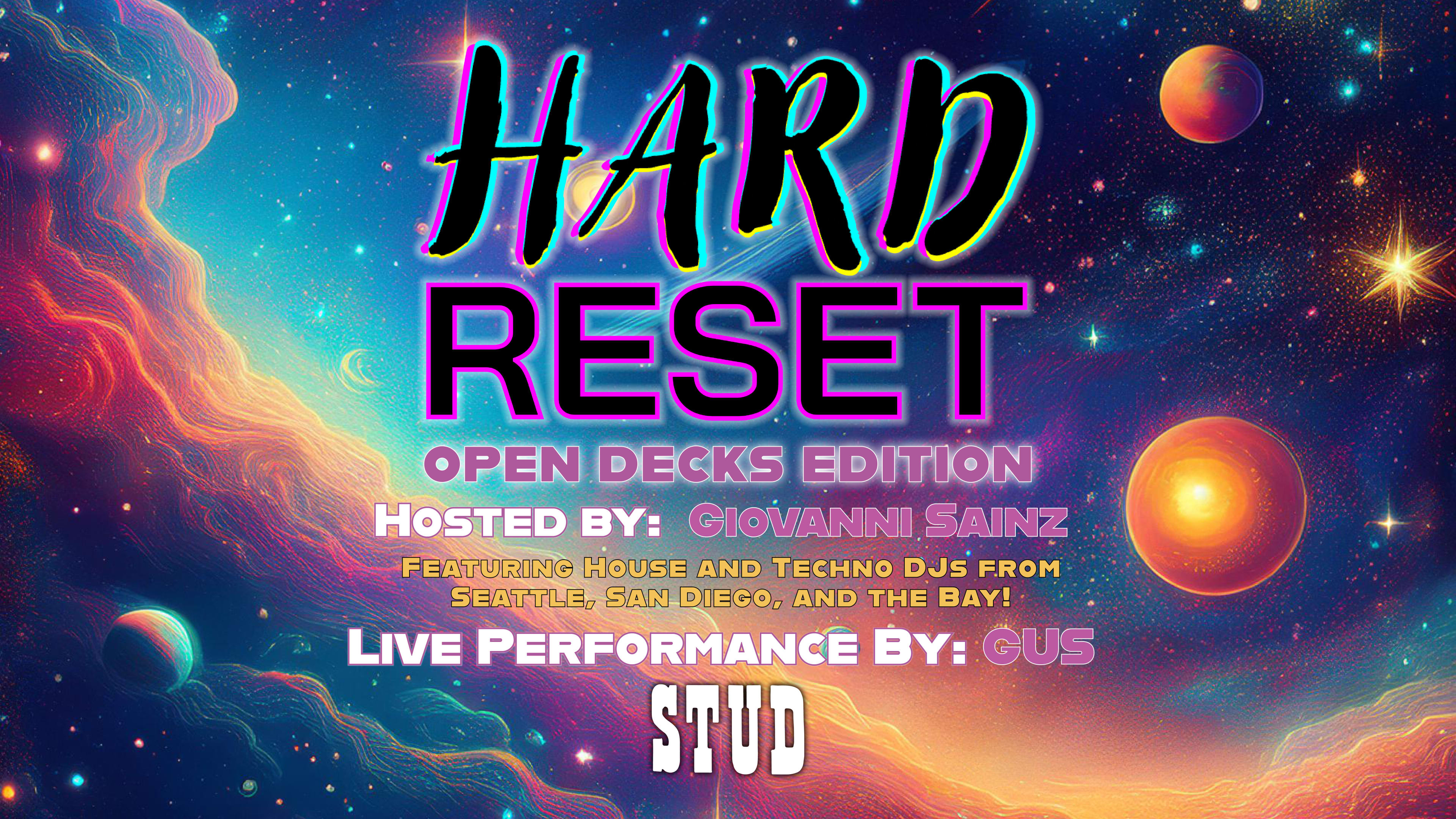 Hard Reset / Open Decks Cover