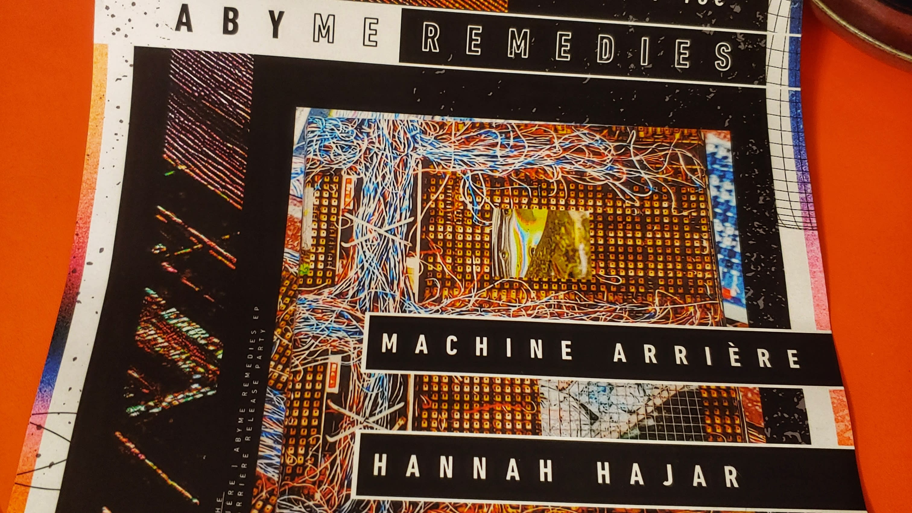 Abyme Remedies: Machine Arrière / Hannah Hajar / Béthanie Cover