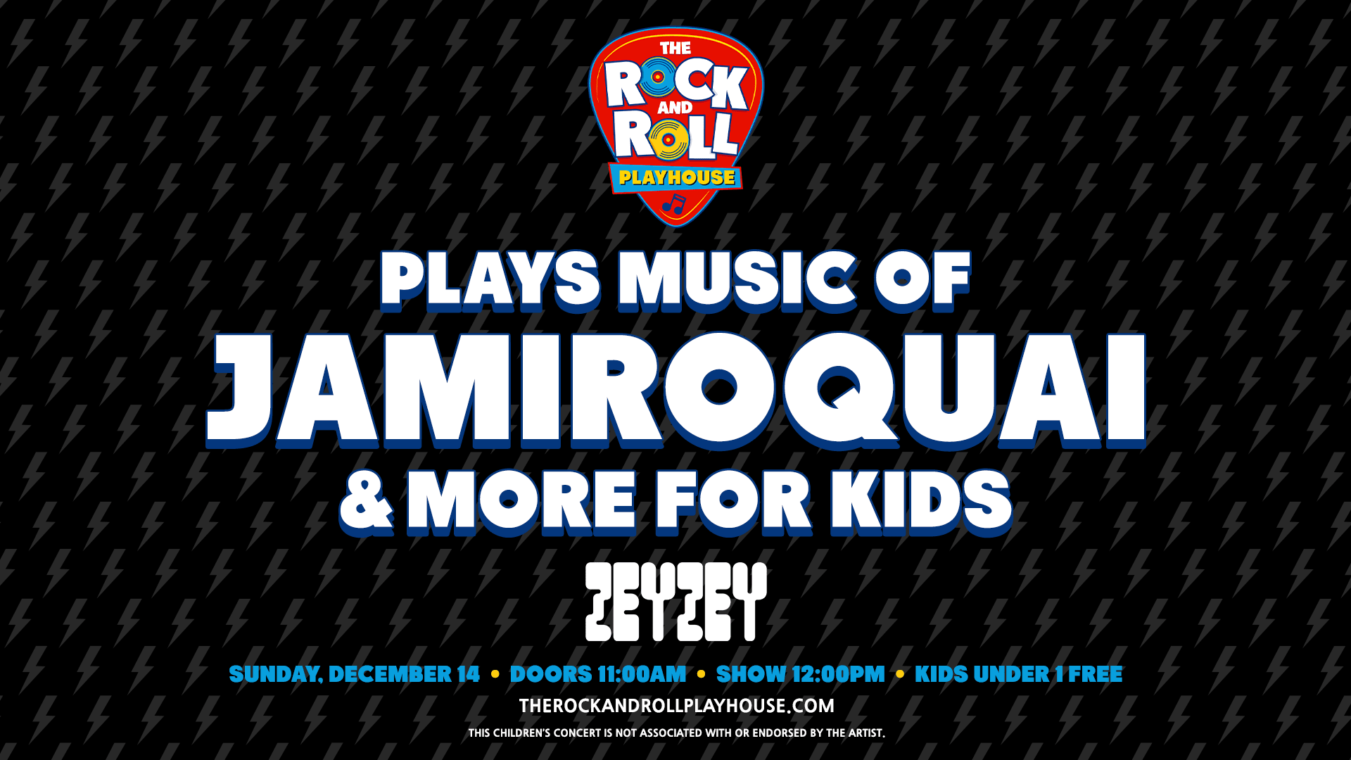 Music Of Jamiroquai For Kids Ft. Rock And Roll Playhouse Cover