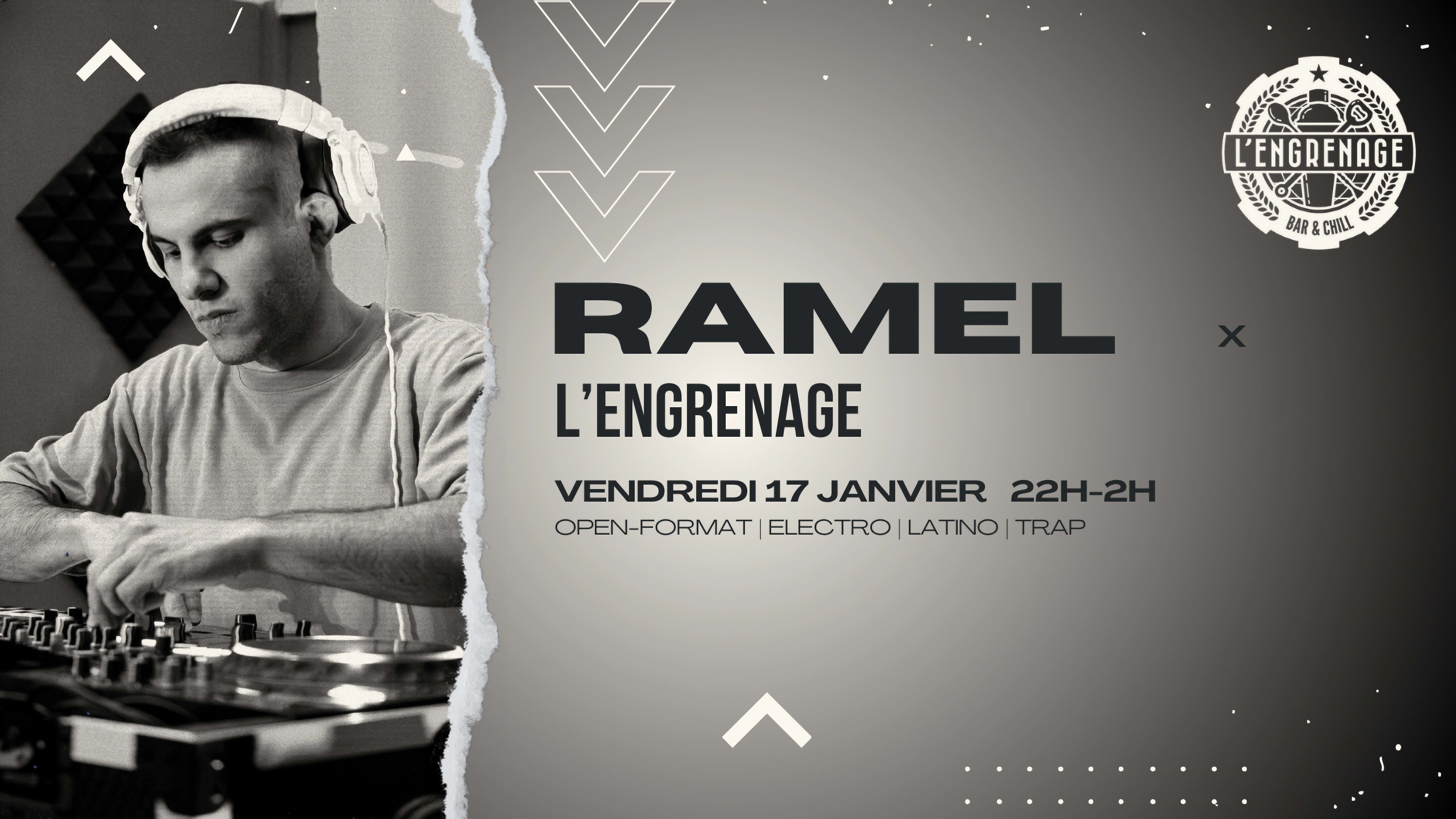 Ramel - Soirée À L'engrenage 17/01 Cover