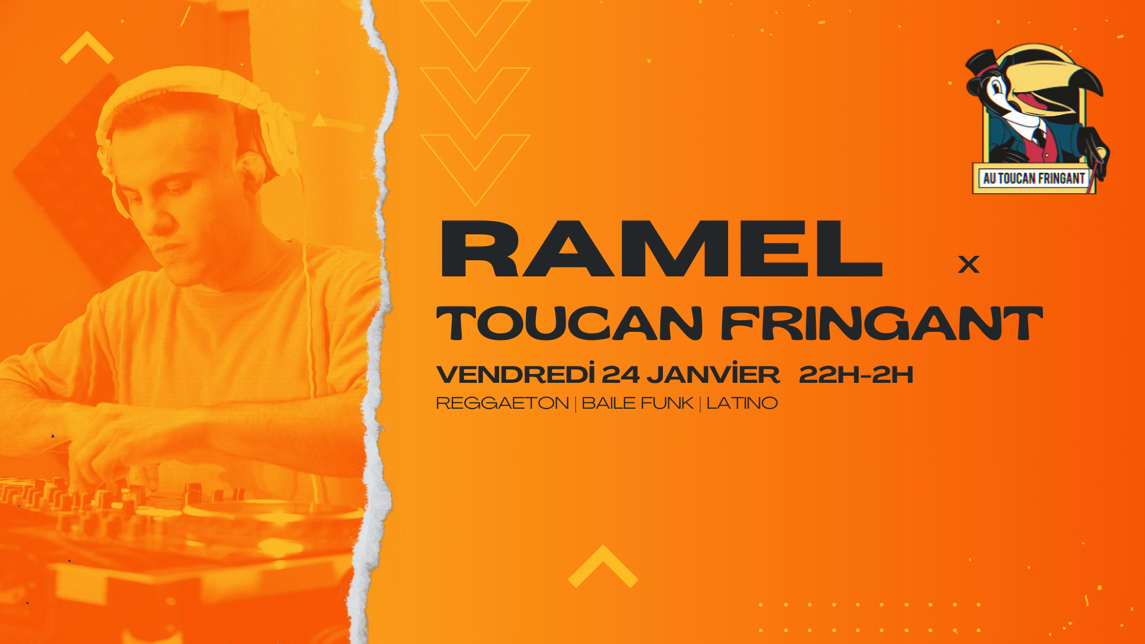 Ramel - Soirée Latino - Au Toucan Fringant 24/01 Cover