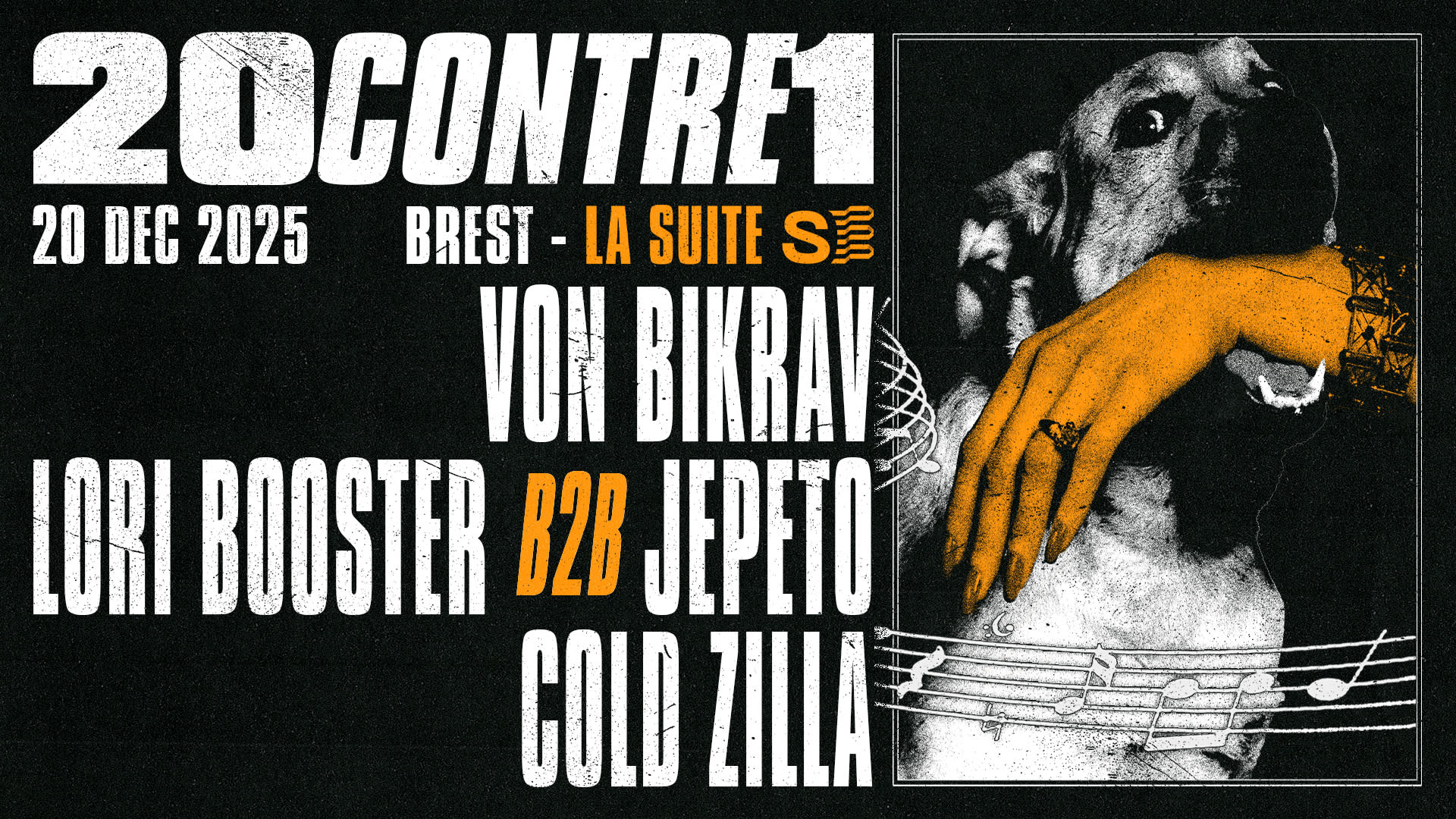 20contre1 : Von Bikräv - Cold Zilla - Lori Booster X Jepeto Cover