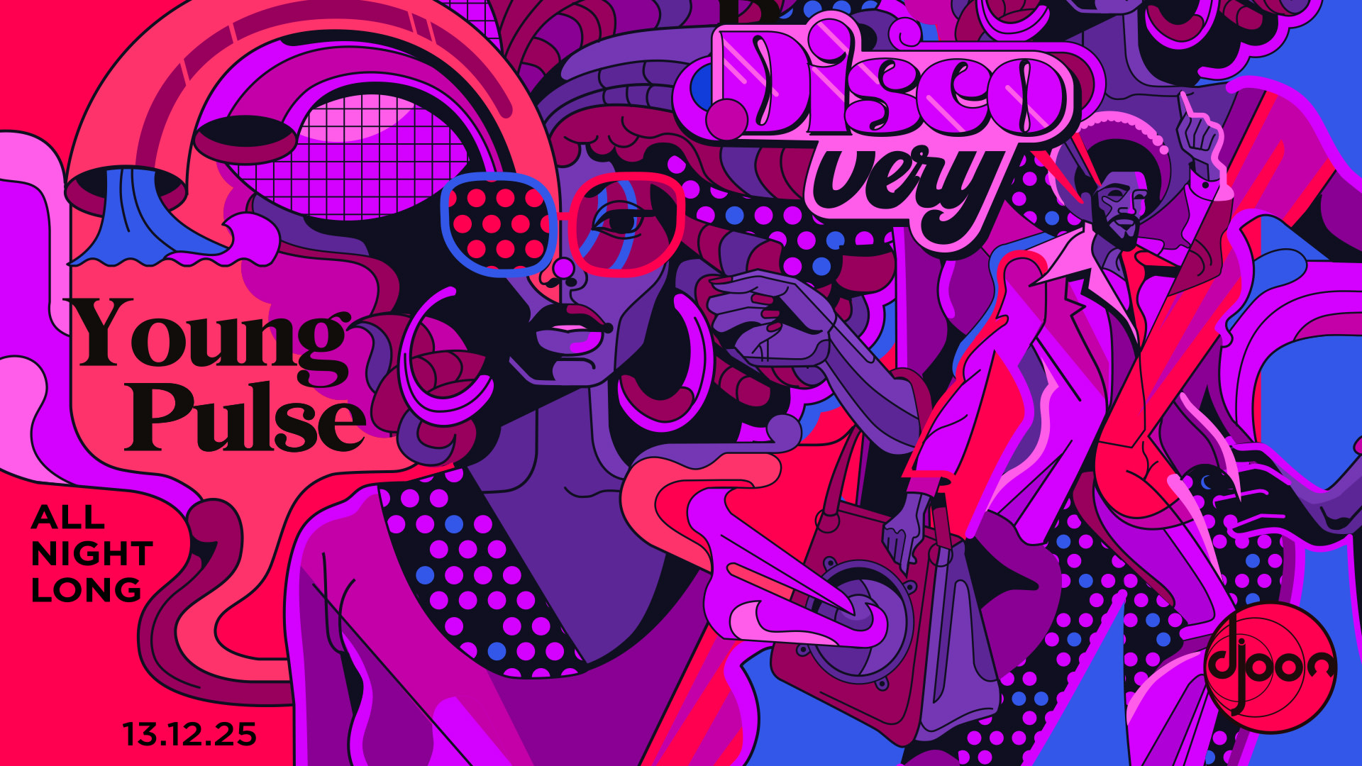 Discovery : Young Pulse All Night Long Cover