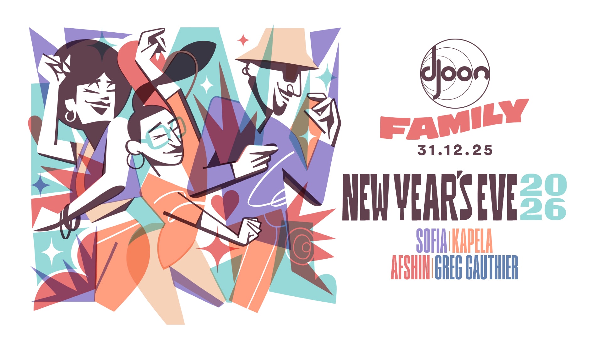 New Year's Eve 2026 Djoon Family Cover