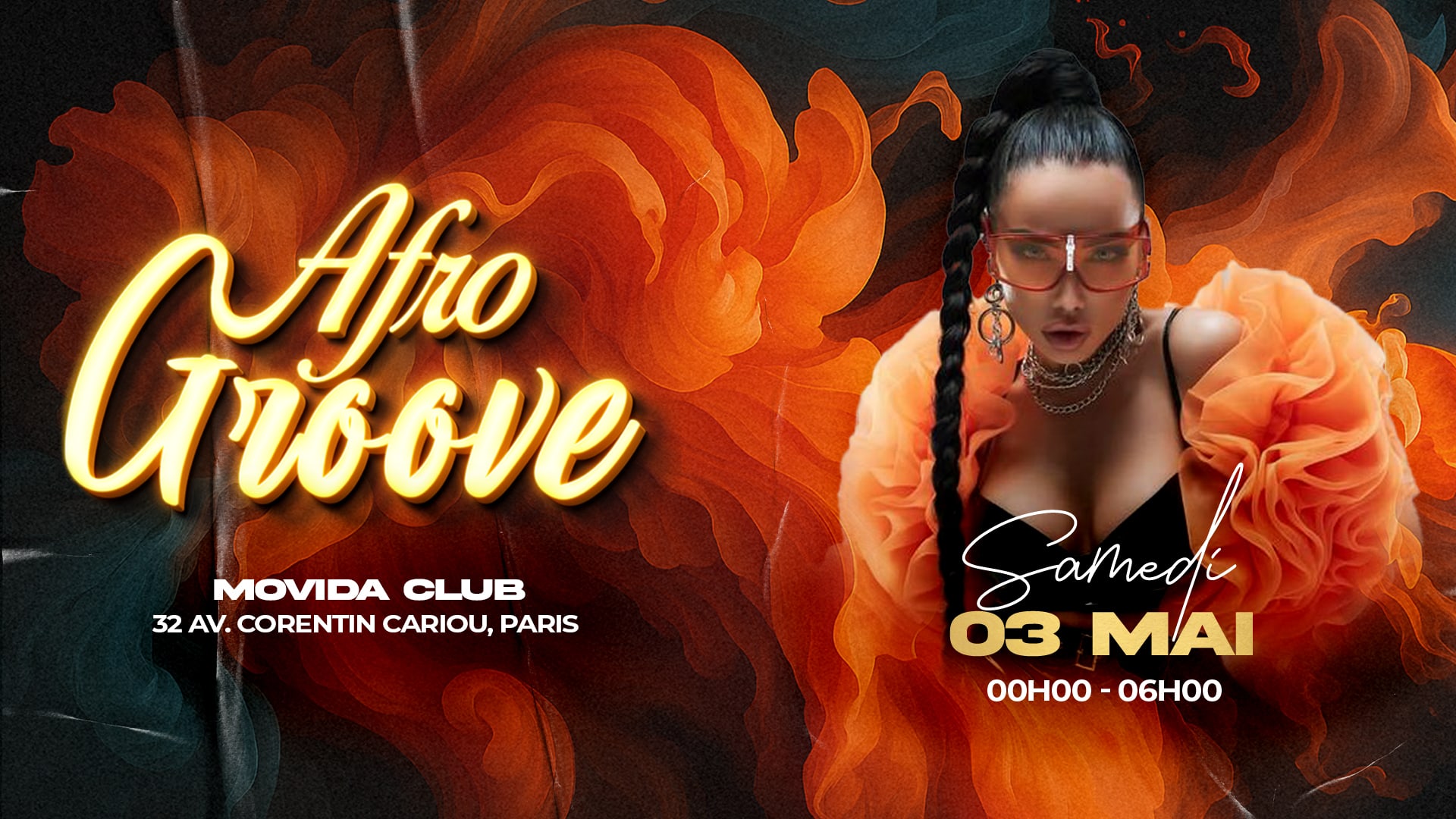 Afro Groove - Samedi 03 Mai : Afrobeat, Shatta & Dancehall Cover