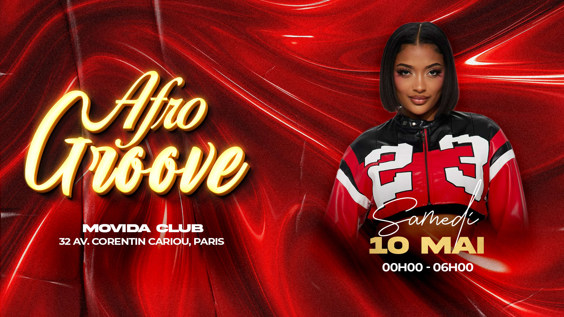 Afro Groove - Samedi 10 Mai : Afrobeat, Shatta & Dancehall Cover