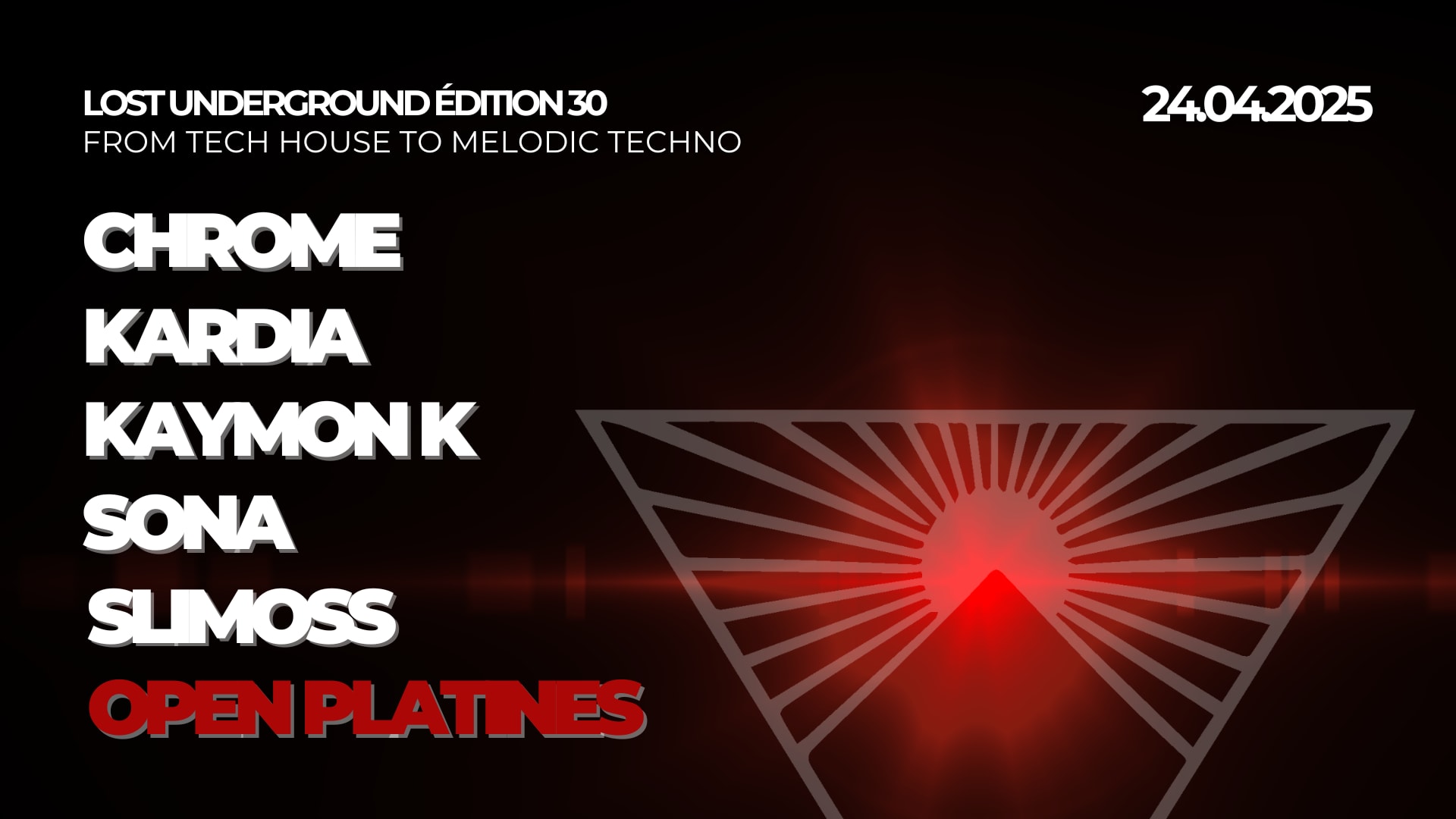 Lost Underground - Apero Techno Du Jeudi - Ep30 Cover