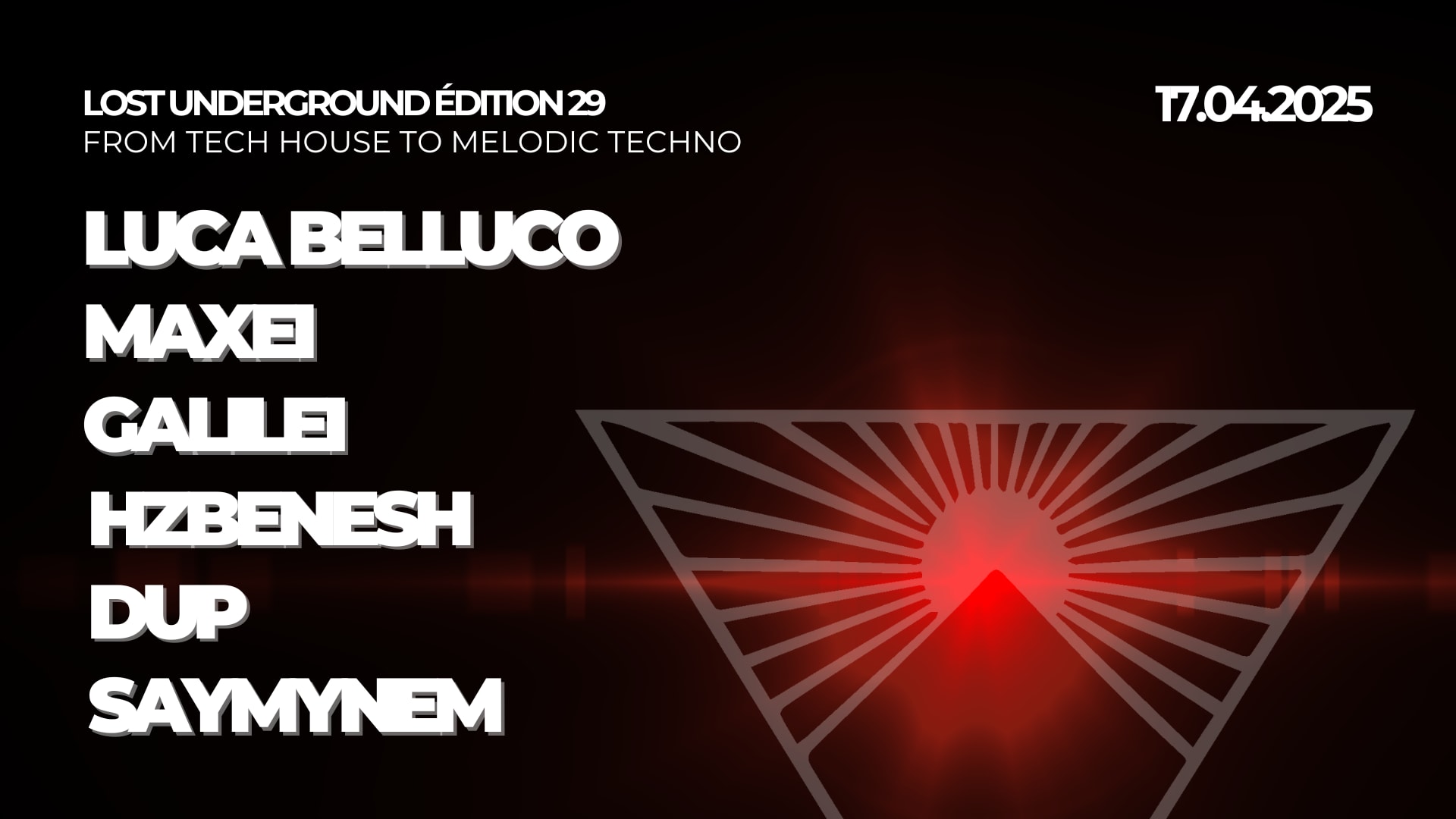 Lost Underground - Apero Techno Du Jeudi - Ep29 Cover