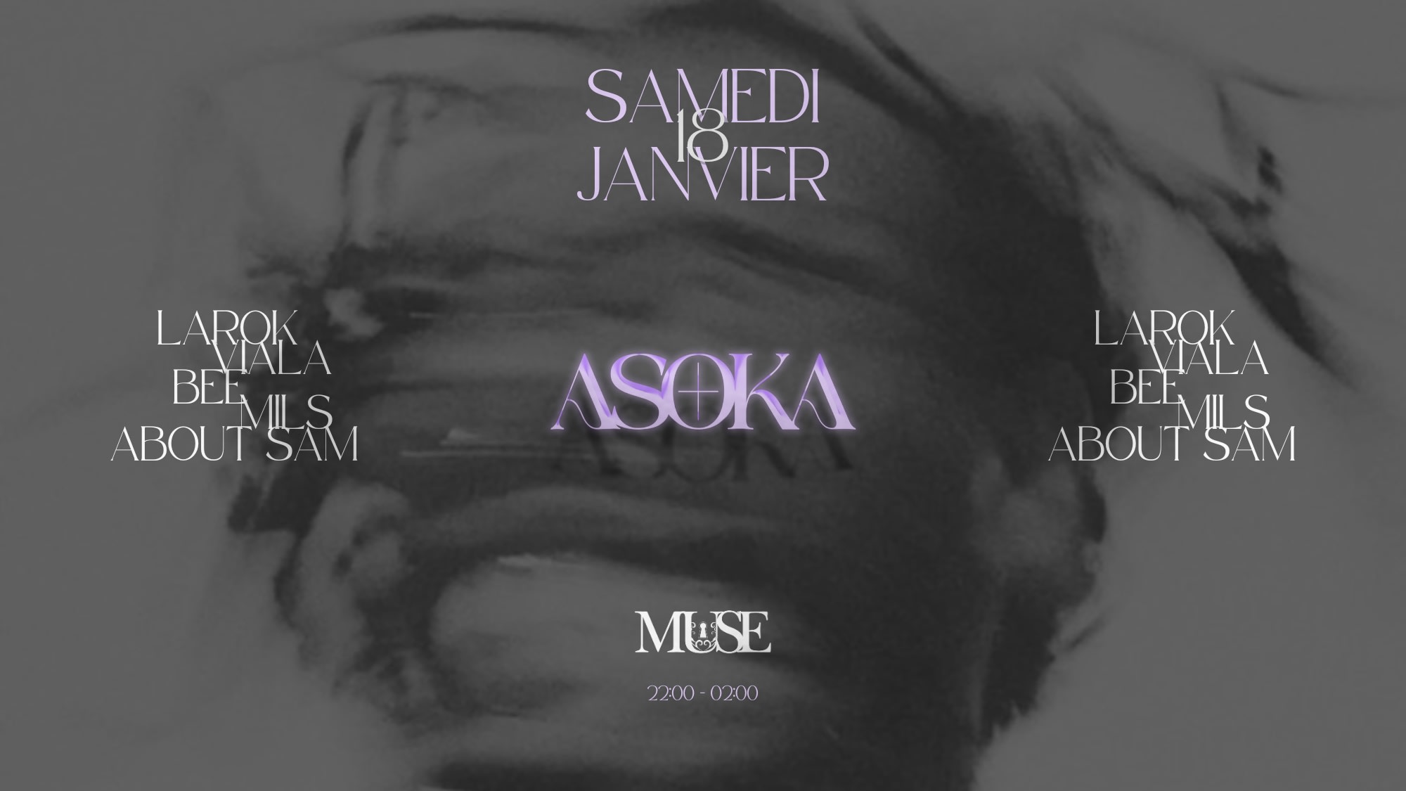 Asoka - Muse - Samedi 18 Janvier Cover